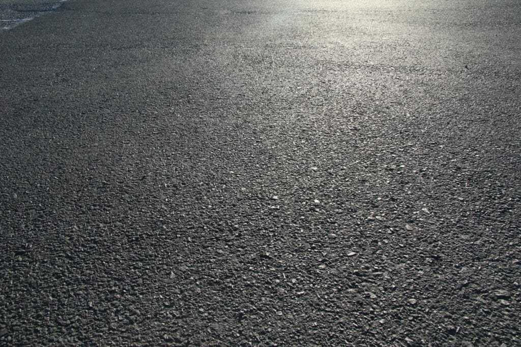 New Asphalt Driveway in Maryland with a seal coating